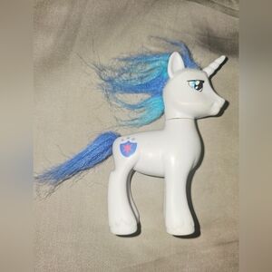 My Little Pony G4 Prince Shining Armor Toys R Us Blue Hooves Brushable HTF